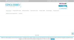 Desktop Screenshot of clinicaserres.com